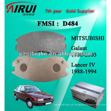 D484 semi-metálico freio carro pastilhas de MITSUBISHI Galant 1988-2003